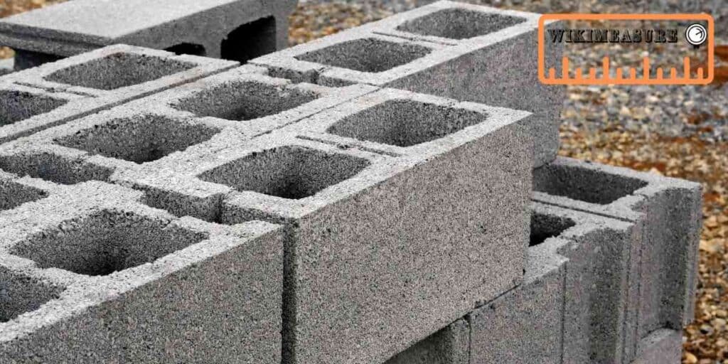 how much does a cement block weigh